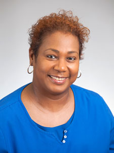 Janet Graham, medical assistant at Rehab Orthopedic Medicine in Atlanta, Georgia